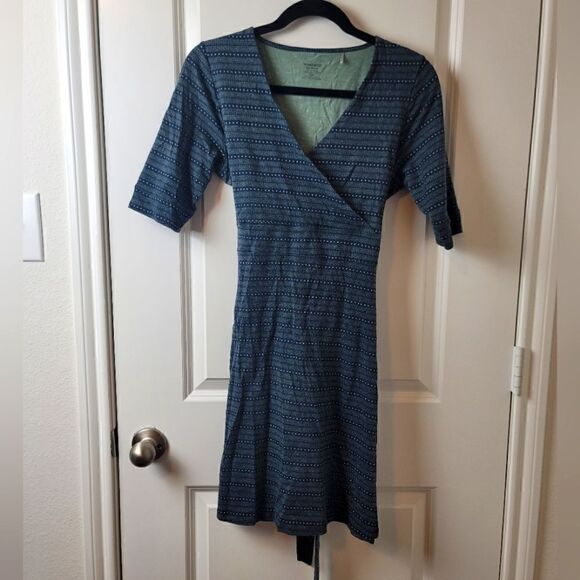 TOAD & CO Faux Wrap Dress - Picture 1 of 8